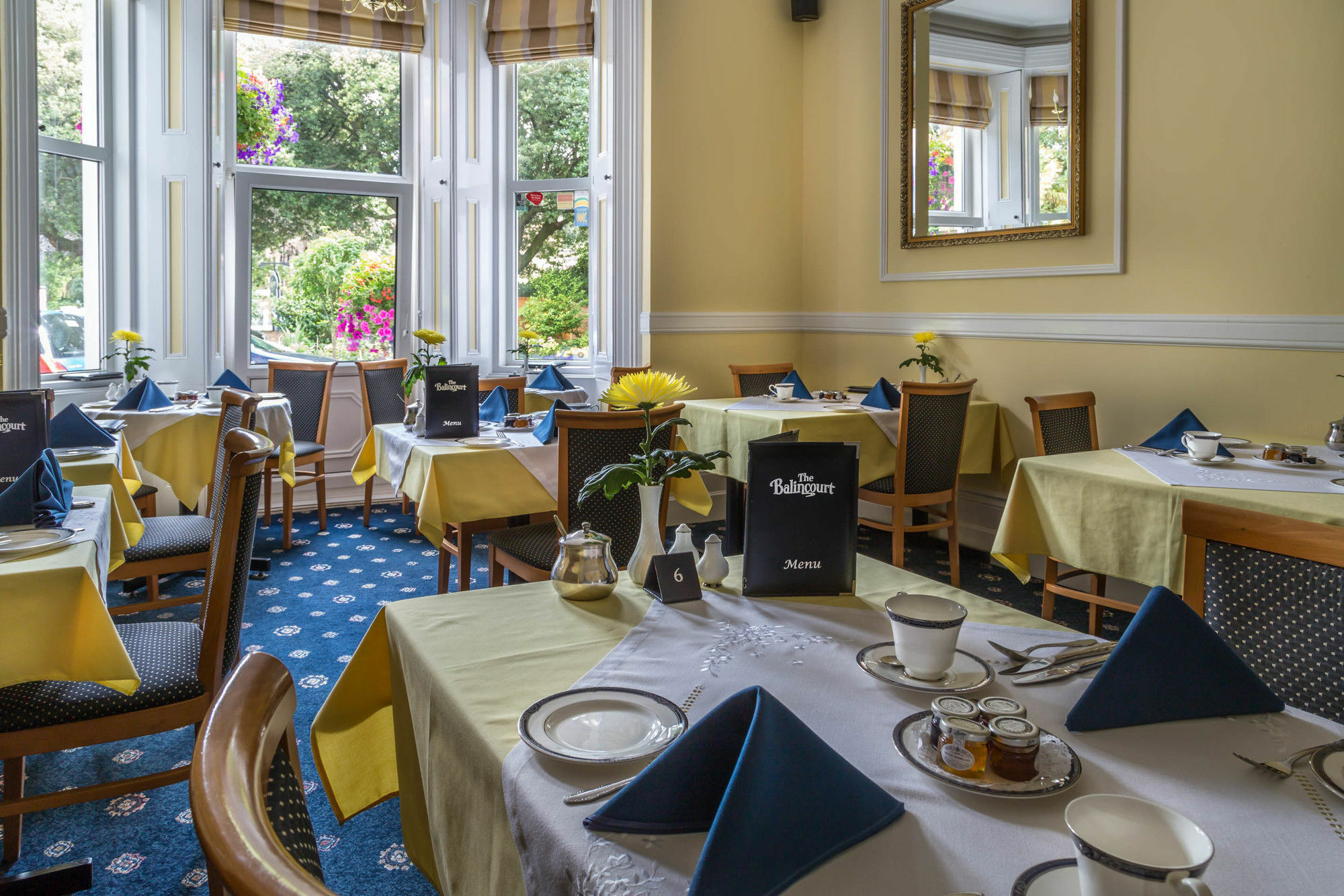 Hotel Balincourt Bournemouth Zewnętrze zdjęcie The dining room at the hotel